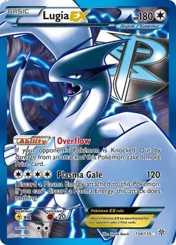Lugia EX #134 - Pokemon Plasma Storm
