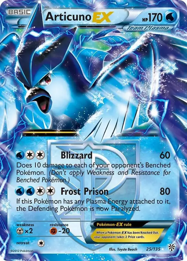 Articuno EX - Pokemon Plasma Storm #25
