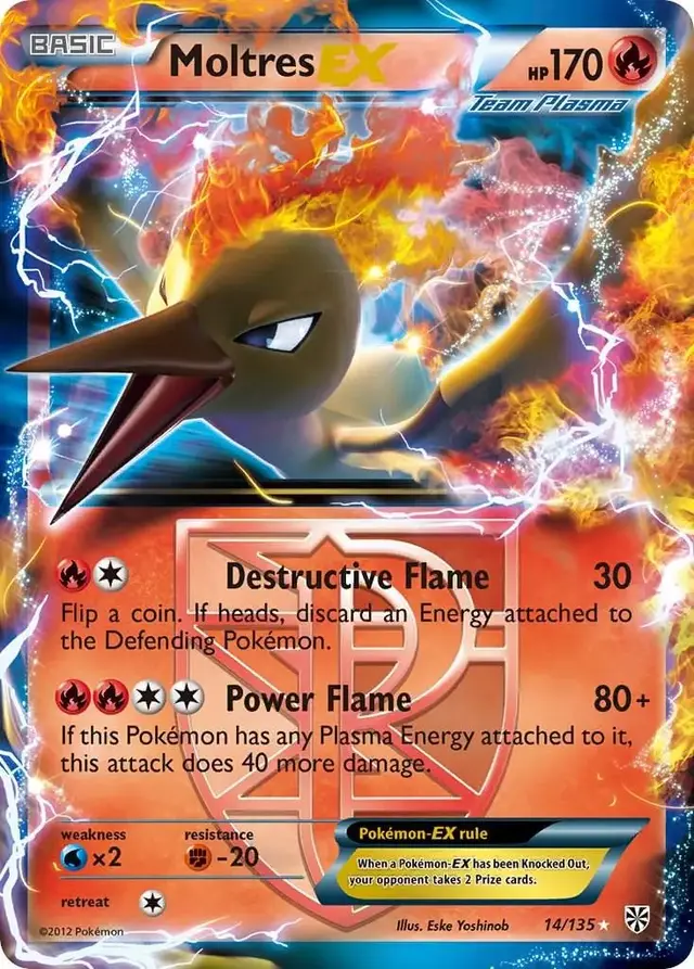 Moltres EX - Pokemon Plasma Storm #14