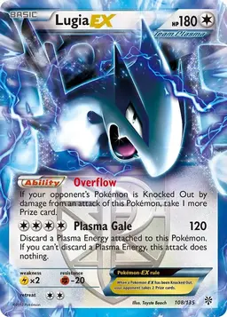Lugia EX 108 - Pokemon Plasma Storm