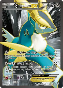 Cobalion EX 133 - Pokemon Plasma Storm