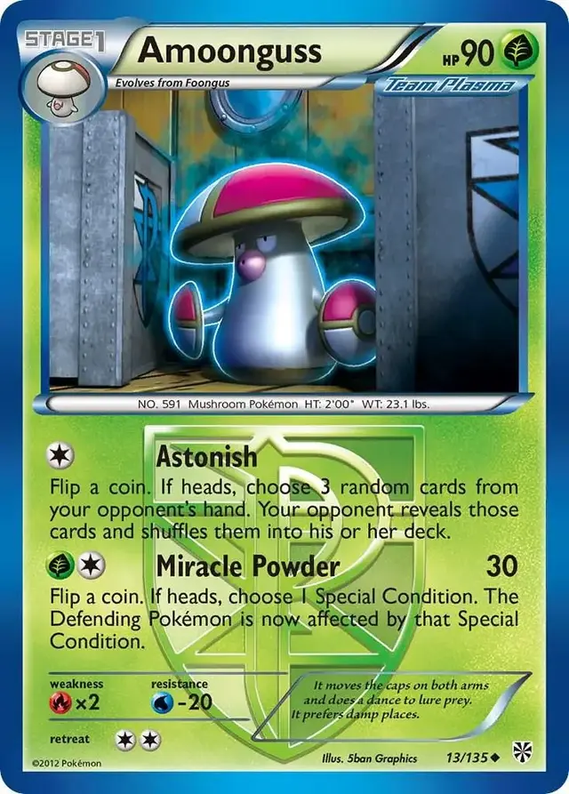 Amoonguss - Pokemon Plasma Storm #13