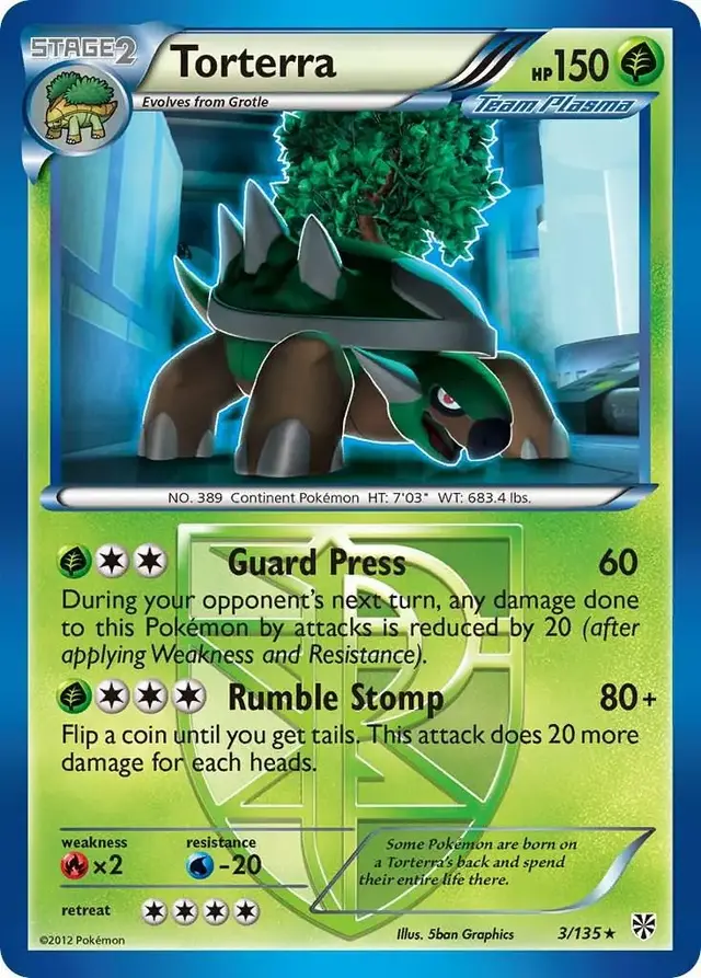 Torterra - Pokemon Plasma Storm #3
