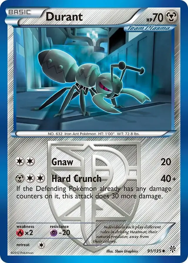 Durant - Pokemon Plasma Storm #91