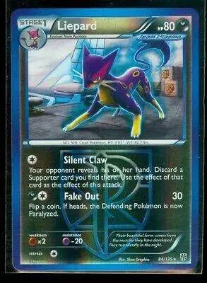 Liepard [Reverse Holo] - Pokemon Plasma Storm #84