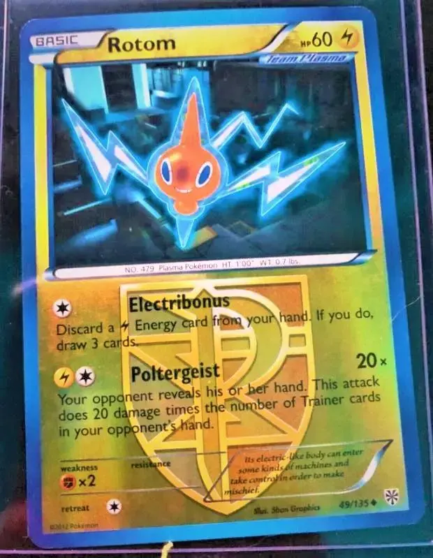 Rotom [Reverse Holo] - Pokemon Plasma Storm #49