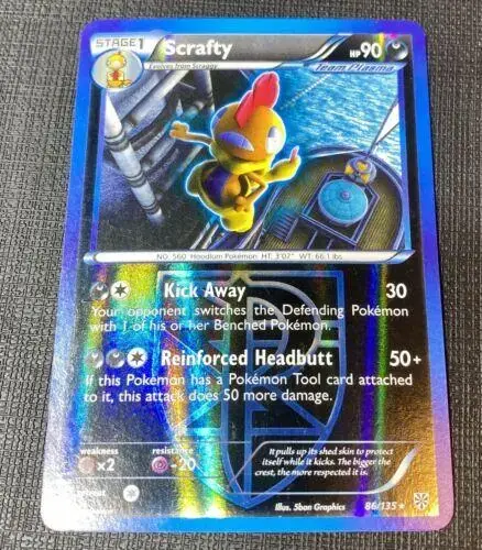 Scrafty [Reverse Holo] - Pokemon Plasma Storm #86