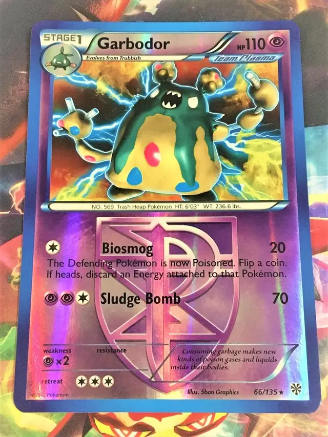 Garbodor [Reverse Holo] - Pokemon Plasma Storm #66