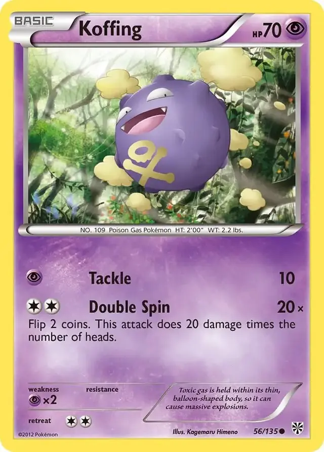 Koffing - Pokemon Plasma Storm #56