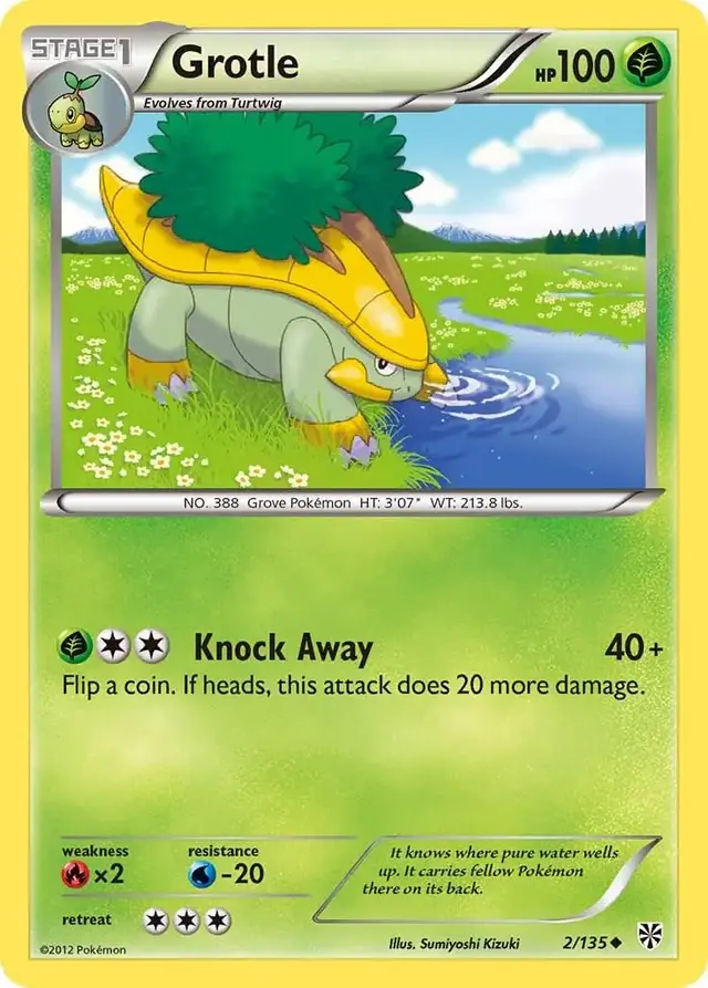 Grotle - Pokemon Plasma Storm #2