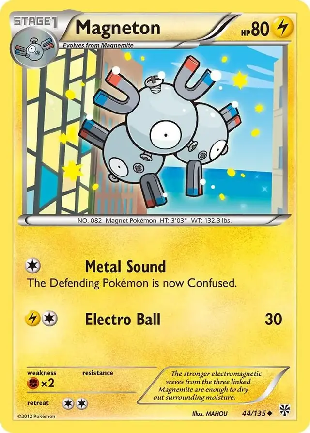 Magneton - Pokemon Plasma Storm #44