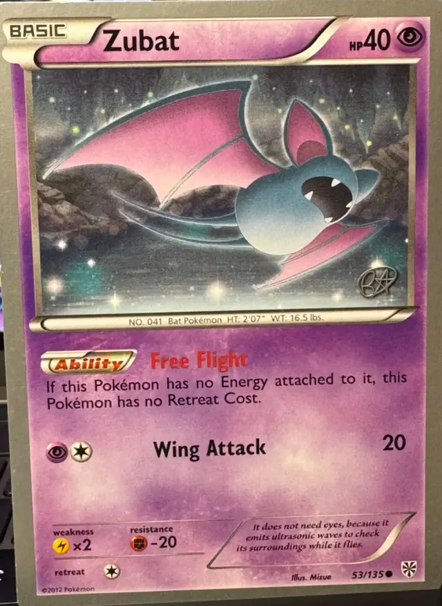 Zubat [2015 World Championship Promo] - Pokemon Plasma Storm #53