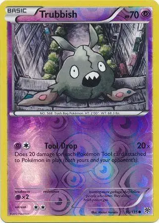 Trubbish [Reverse Holo] - Pokemon Plasma Storm #65