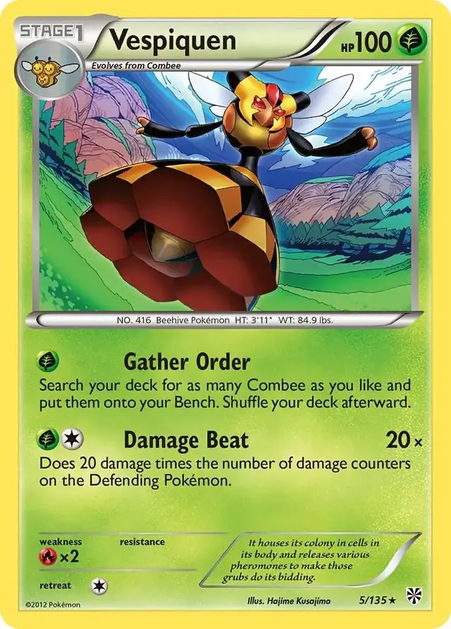 Vespiquen - Pokemon Plasma Storm #5