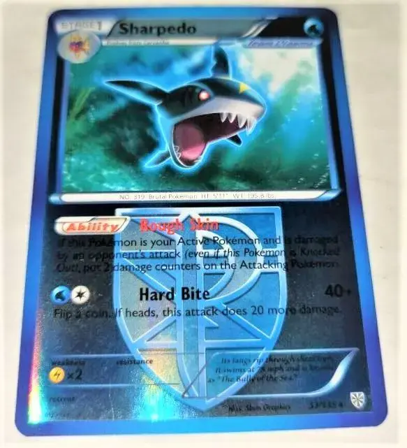 Sharpedo [Reverse Holo] - Pokemon Plasma Storm #33