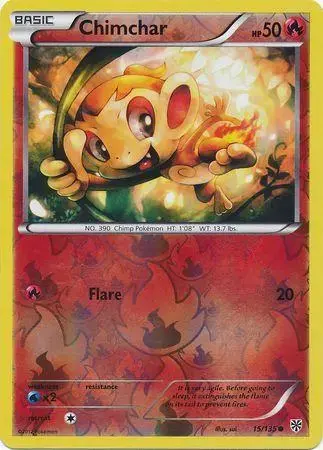 Chimchar [Reverse Holo] - Pokemon Plasma Storm #15