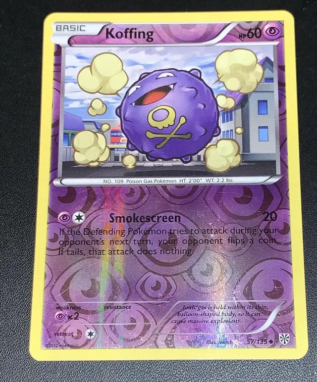 Koffing [Reverse Holo] - Pokemon Plasma Storm #57