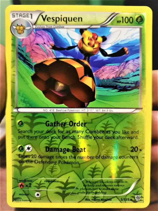 Vespiquen [Reverse Holo] - Pokemon Plasma Storm #5