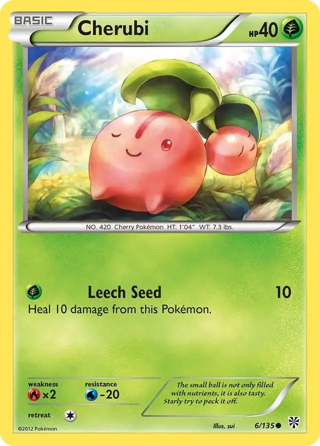 Cherubi - Pokemon Plasma Storm #6