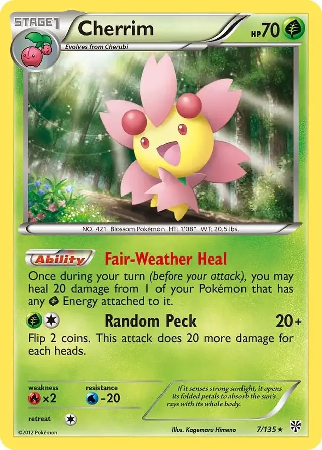 Cherrim - Pokemon Plasma Storm #7