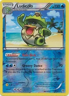 Ludicolo [Reverse Holo] - Pokemon Plasma Storm #31