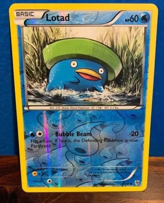Lotad [Reverse Holo] - Pokemon Plasma Storm #29