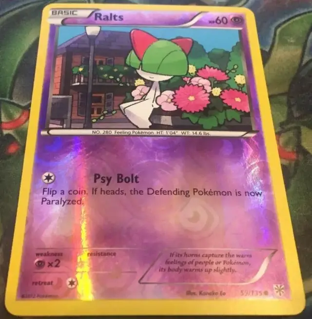 Ralts [Reverse Holo] - Pokemon Plasma Storm #59