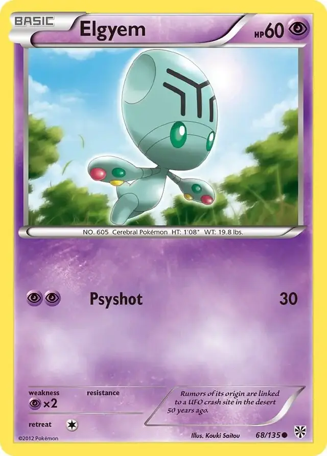 Elgyem - Pokemon Plasma Storm #68