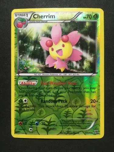 Cherrim [Reverse Holo] - Pokemon Plasma Storm #7