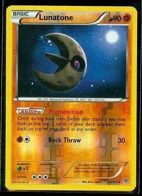 Lunatone [Reverse Holo] - Pokemon Plasma Storm #73