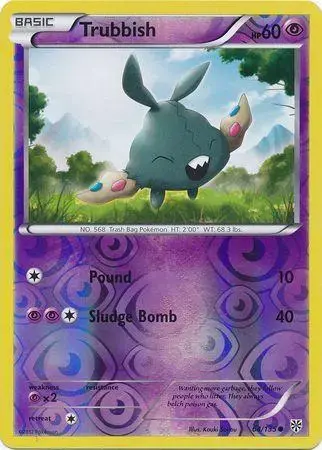 Trubbish [Reverse Holo] - Pokemon Plasma Storm #64