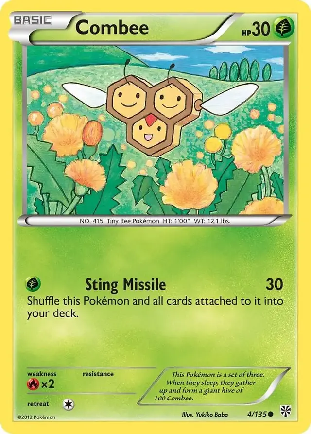 Combee - Pokemon Plasma Storm #4
