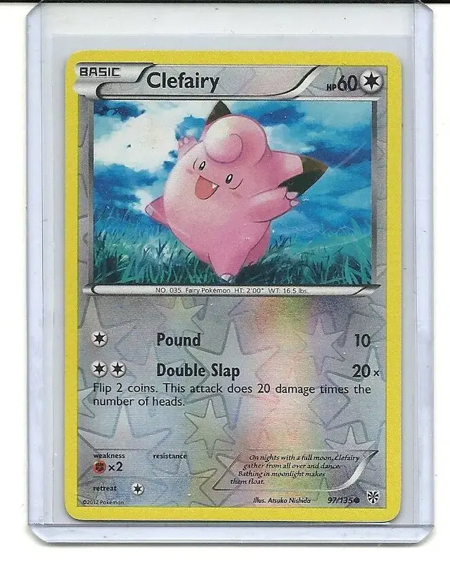 Clefairy [Reverse Holo] - Pokemon Plasma Storm #97