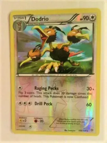 Dodrio [Reverse Holo] - Pokemon Plasma Storm #100