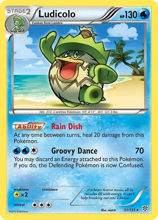 Ludicolo - Pokemon Plasma Storm #31