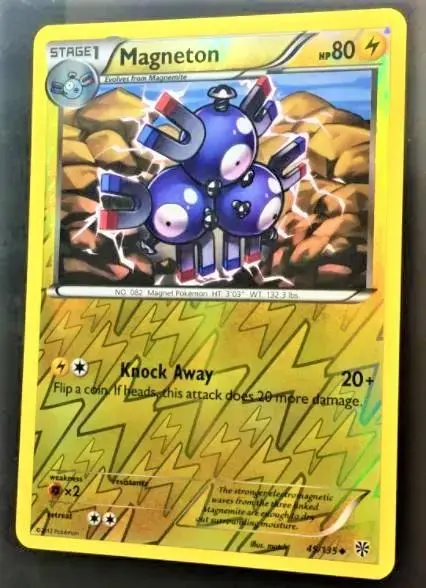 Magneton [Reverse Holo] - Pokemon Plasma Storm #45