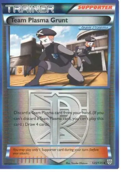 Team Plasma Grunt [Reverse Holo]