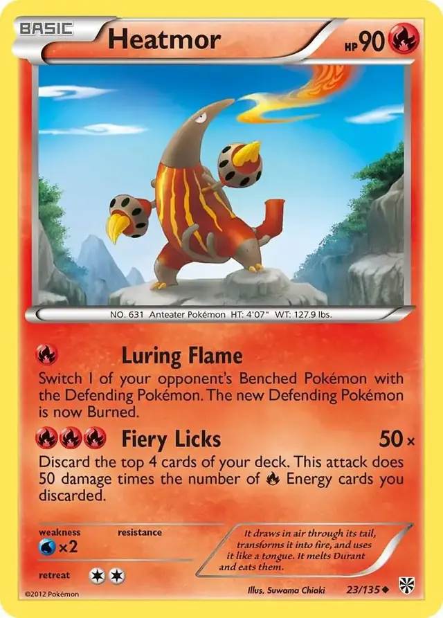 Heatmor - Pokemon Plasma Storm #23