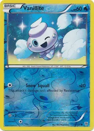 Vanillite [Reverse Holo] - Pokemon Plasma Storm #35