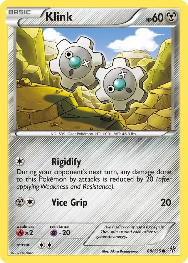 Klink - Pokemon Plasma Storm #88