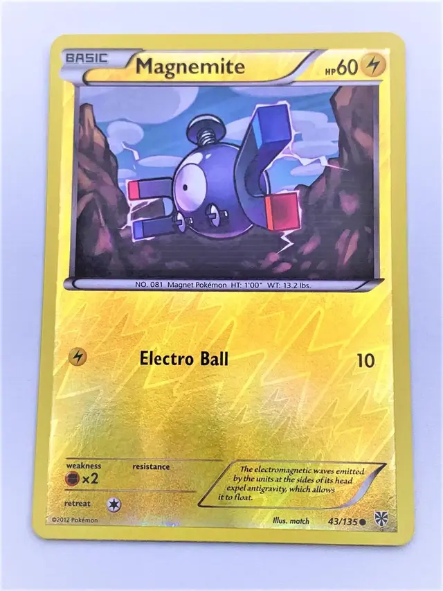 Magnemite [Reverse Holo] - Pokemon Plasma Storm #43