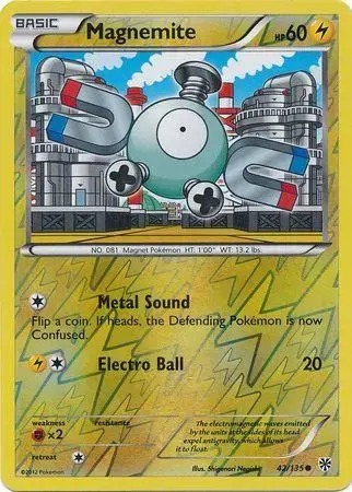 Magnemite [Reverse Holo] - Pokemon Plasma Storm #42
