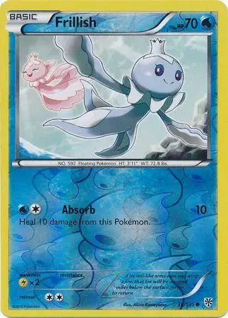 Frillish [Reverse Holo] - Pokemon Plasma Storm #38
