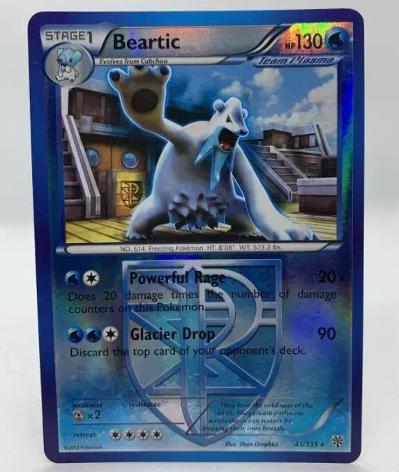 Beartic [Reverse Holo] - Pokemon Plasma Storm #41