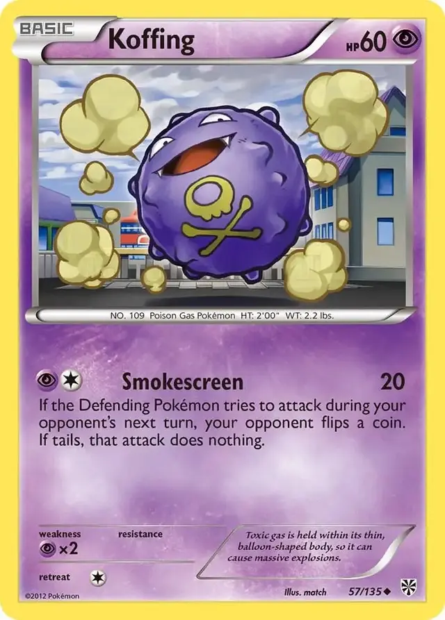 Koffing - Pokemon Plasma Storm #57