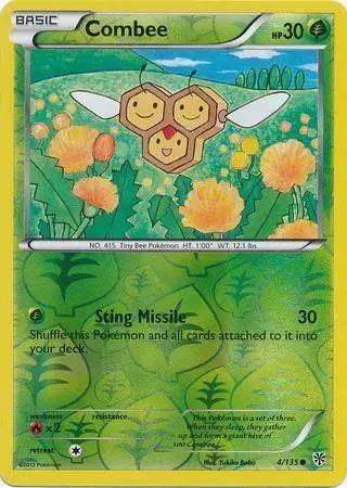 Combee [Reverse Holo] - Pokemon Plasma Storm #4
