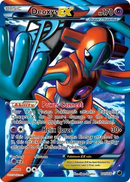 Deoxys EX #111 - Pokemon Plasma Freeze