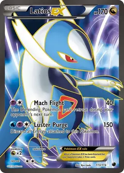 Latios EX 113 - Pokemon Plasma Freeze