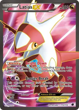 Latias EX #112 - Pokemon Plasma Freeze