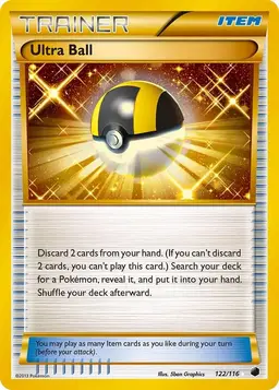 Ultra Ball #122 - Pokemon Plasma Freeze